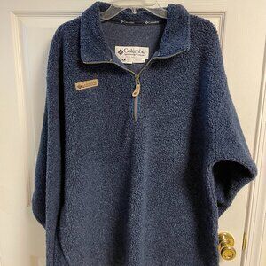 Columbia heavy fleece pullover extra large xl